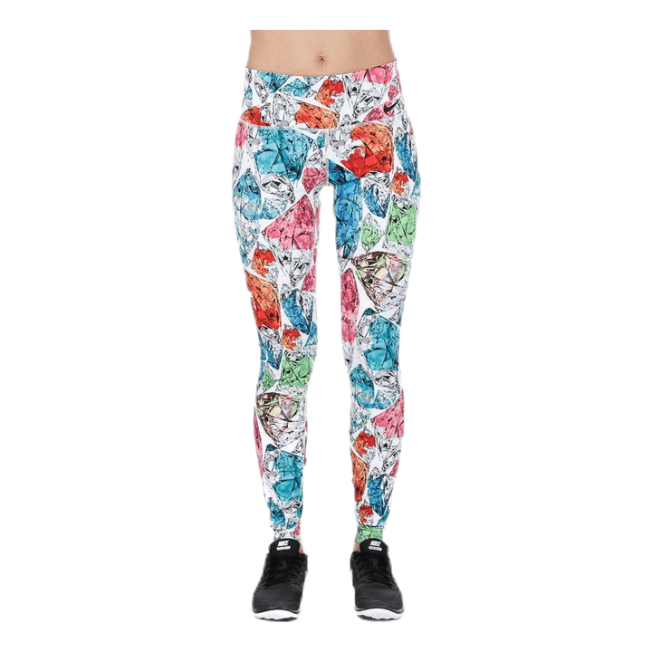 Gym Pro Power Tight Patterned/White