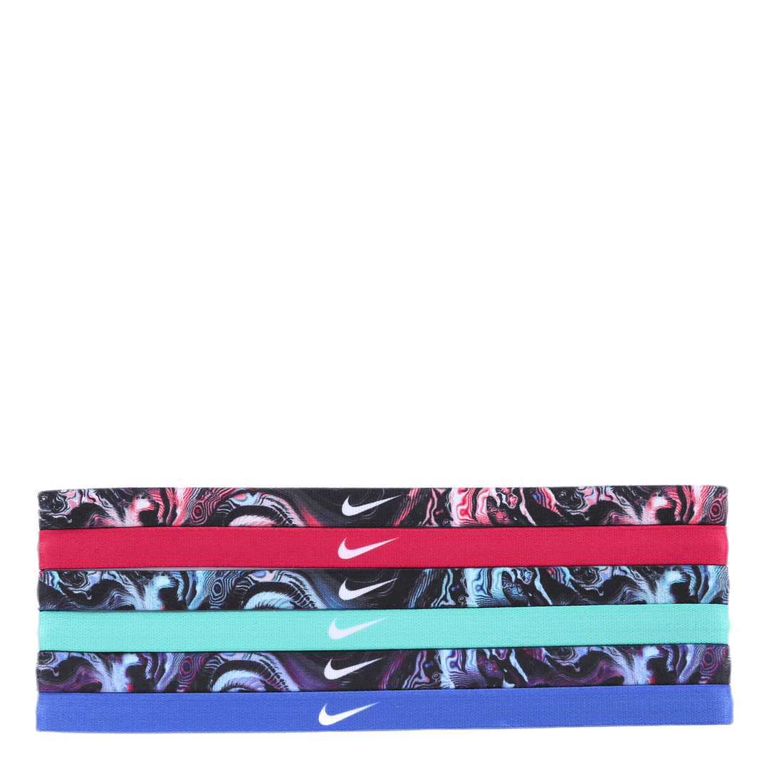 Printed Headnamds 6PK Black/Red