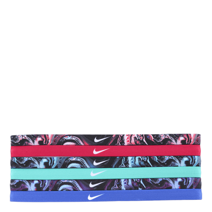 Printed Headnamds 6PK Black/Red