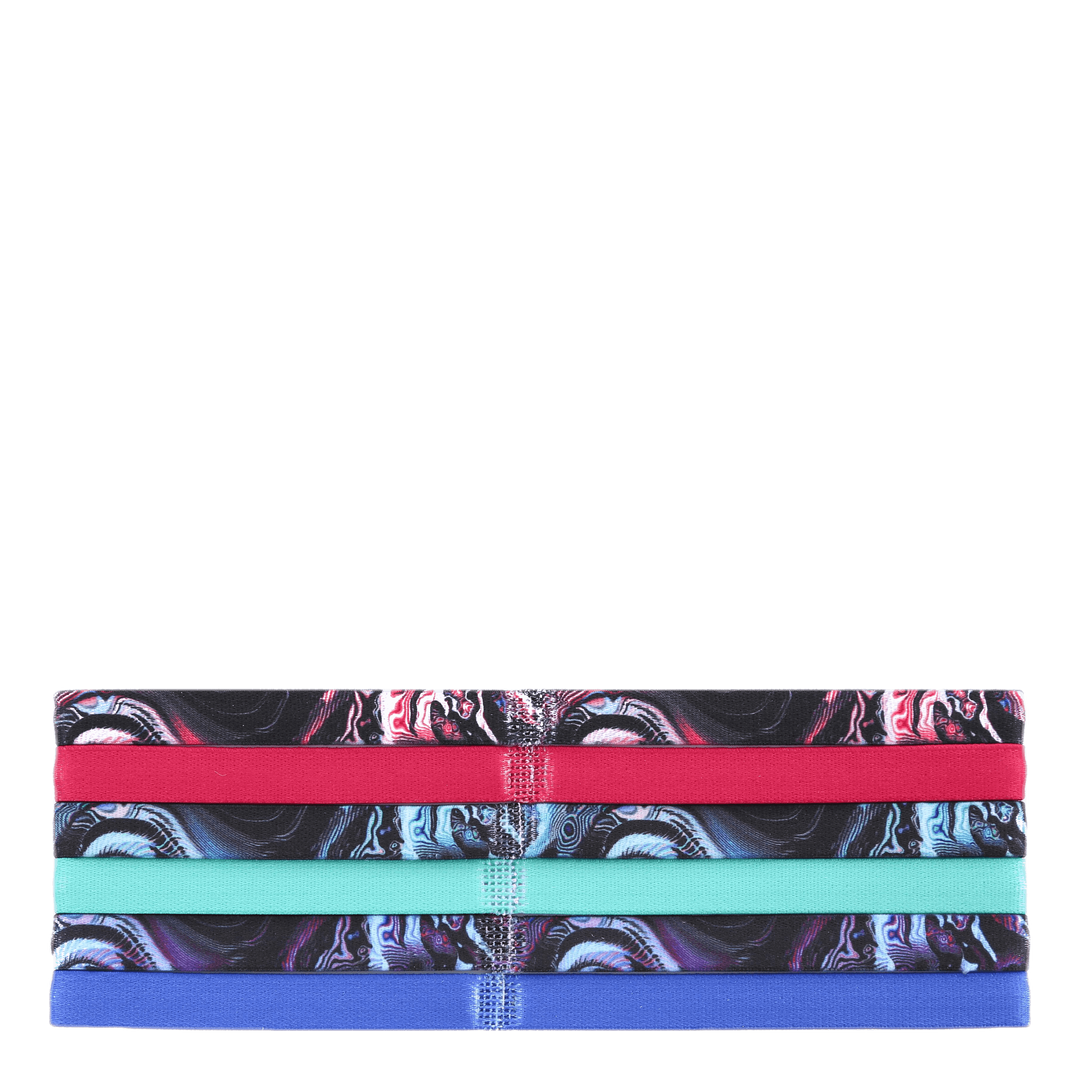 Printed Headnamds 6PK Black/Red