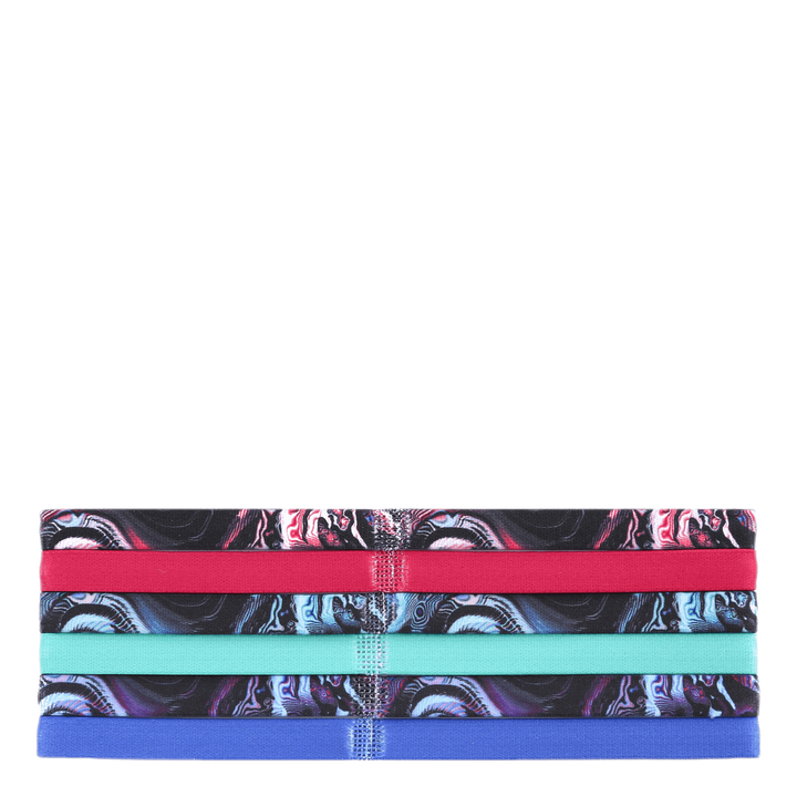 Printed Headnamds 6PK Black/Red