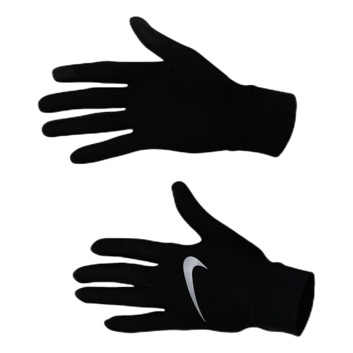 Lightweight Tech Running Gloves Black/Silver