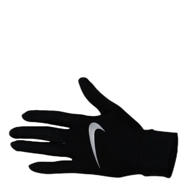 Lightweight Tech Running Gloves Black/Silver