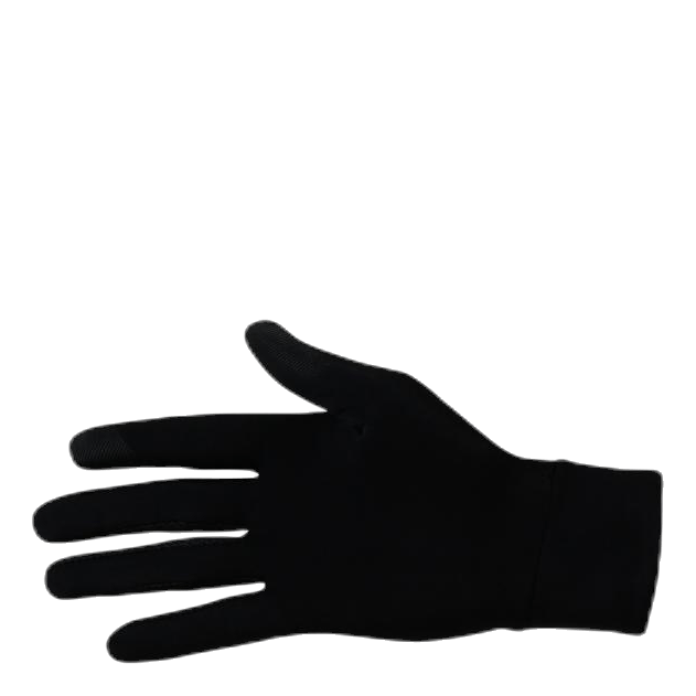 Lightweight Tech Running Gloves Black/Silver