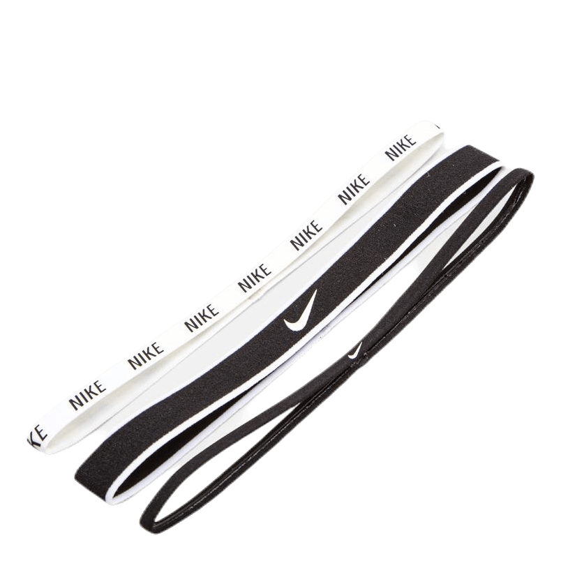 Nike Mixed Width Headbands 3 Pk Black/White/Black