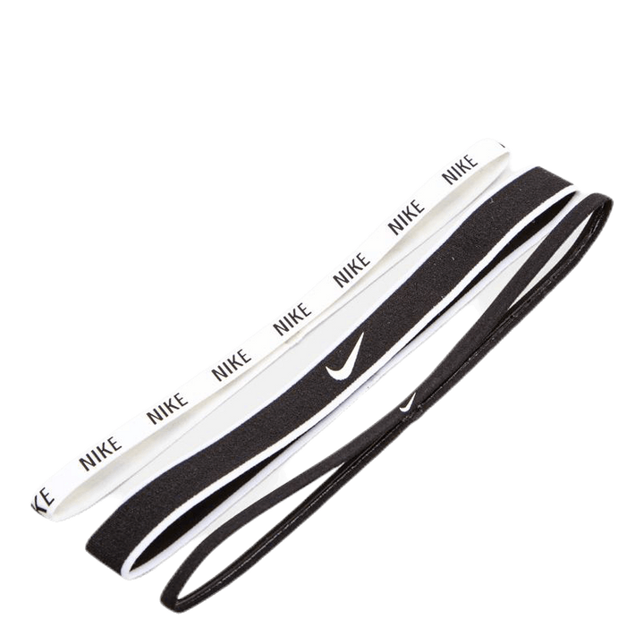 Nike Mixed Width Headbands 3 Pk Black/White/Black