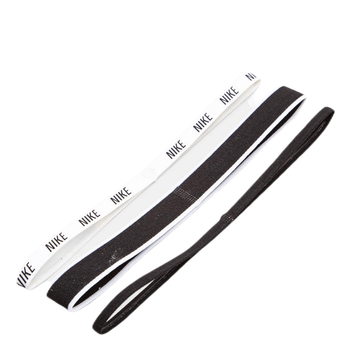 Nike Mixed Width Headbands 3 Pk Black/White/Black