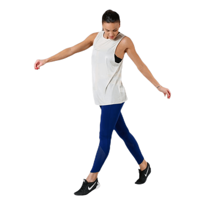 Tech Pack Knit Muscle Tank Beige
