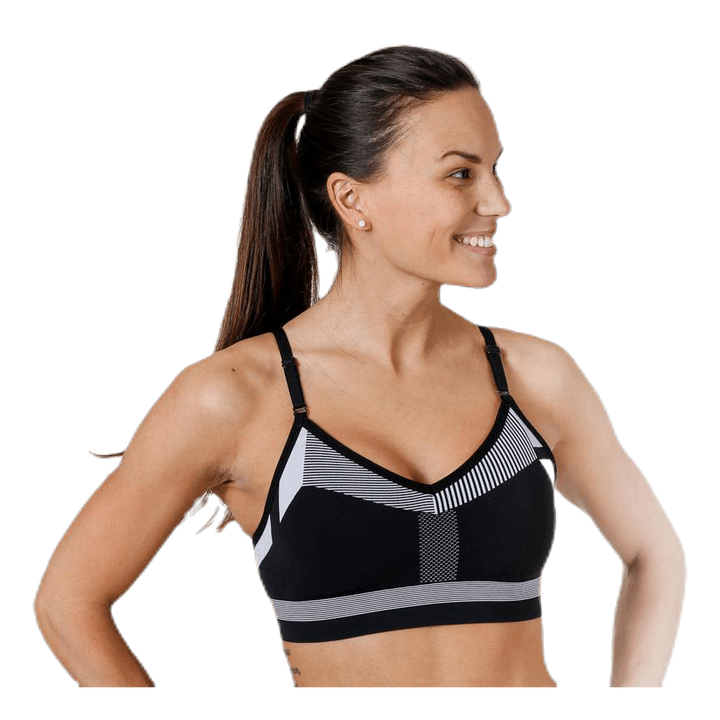 Flyknit Indy Bra White/Black