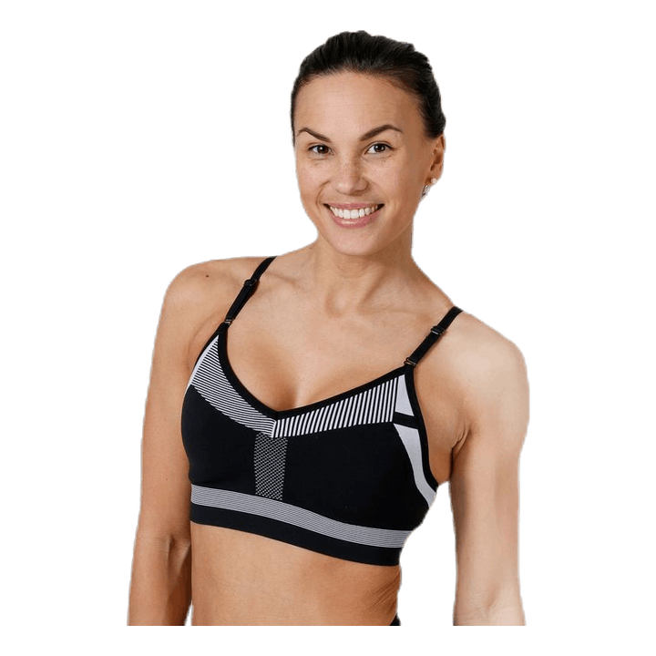 Flyknit Indy Bra White/Black