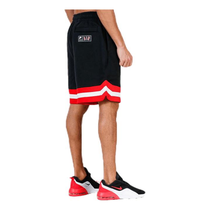 Air Short Fleece Black/Red