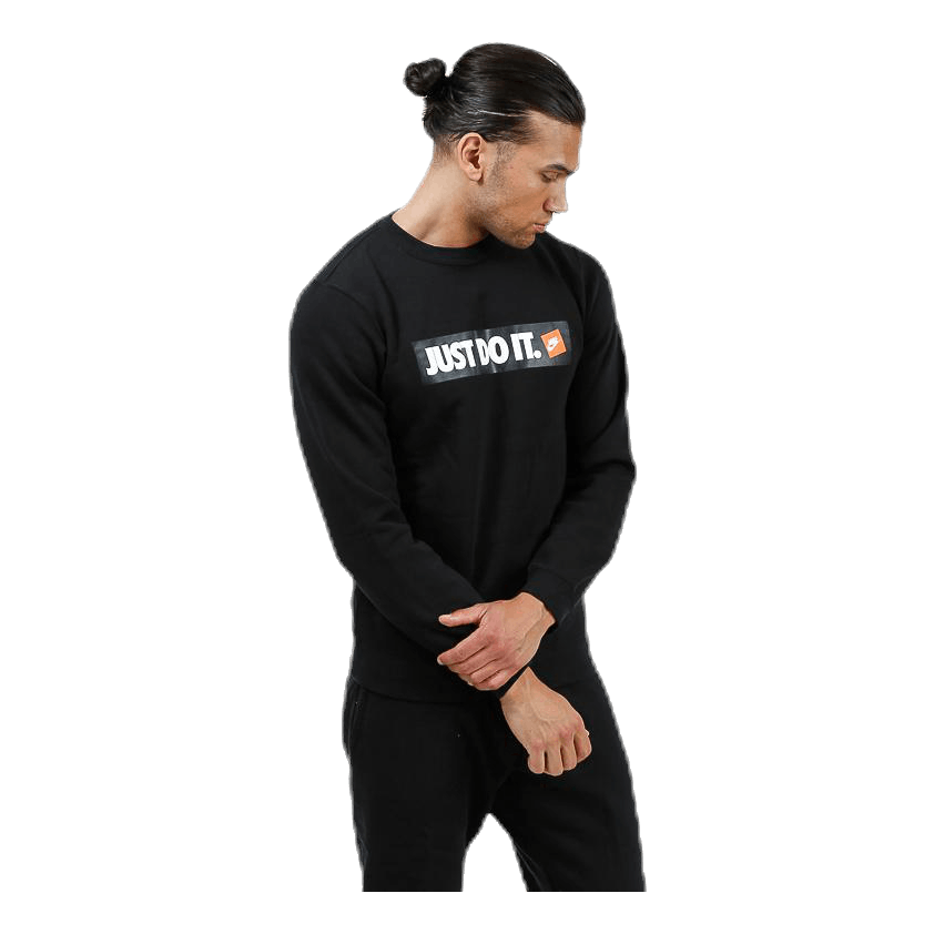 Hybrid Fleece Crew Black