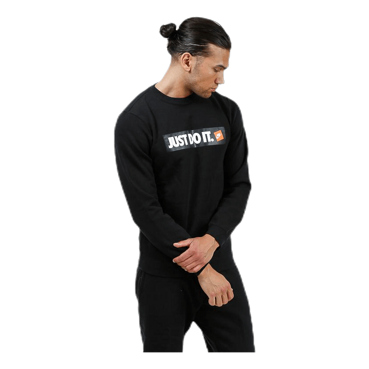 Hybrid Fleece Crew Black