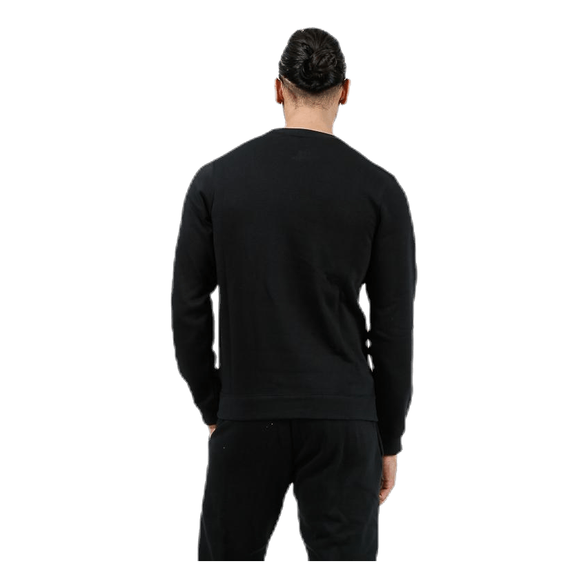 Hybrid Fleece Crew Black