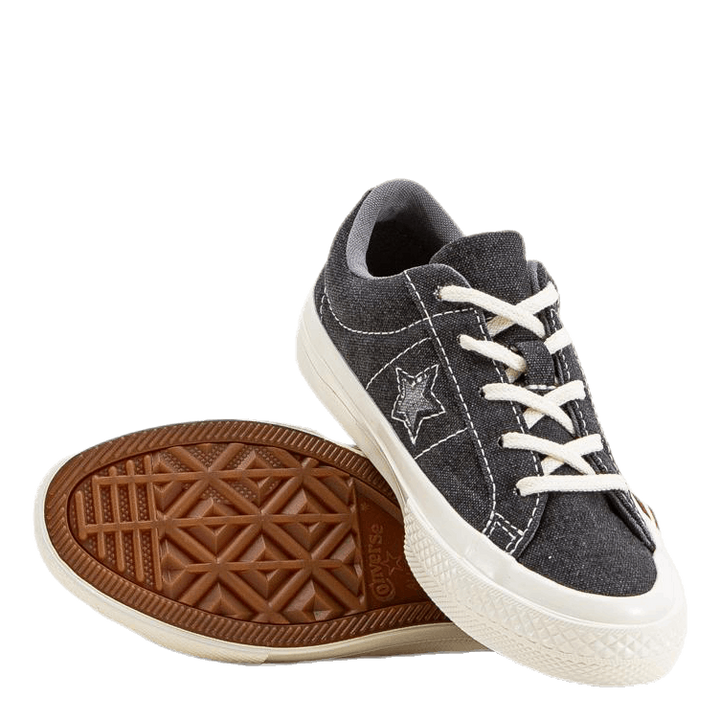 Kids One Star Sneakers Black
