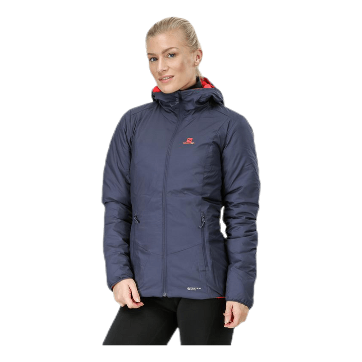 Drifter Loft Hoodie Pink/Grey