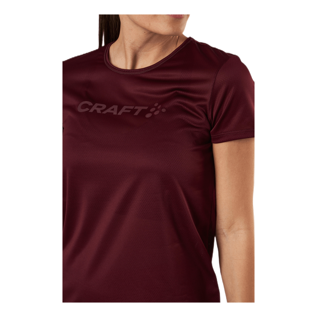 Core Essence SS Mesh Tee Red