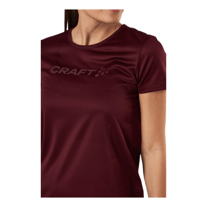 Core Essence SS Mesh Tee Red