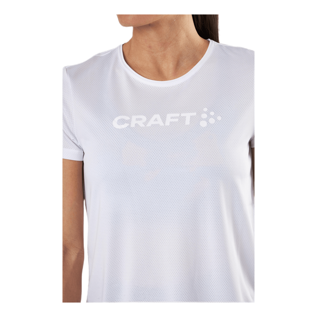 Core Essence SS Mesh Tee White