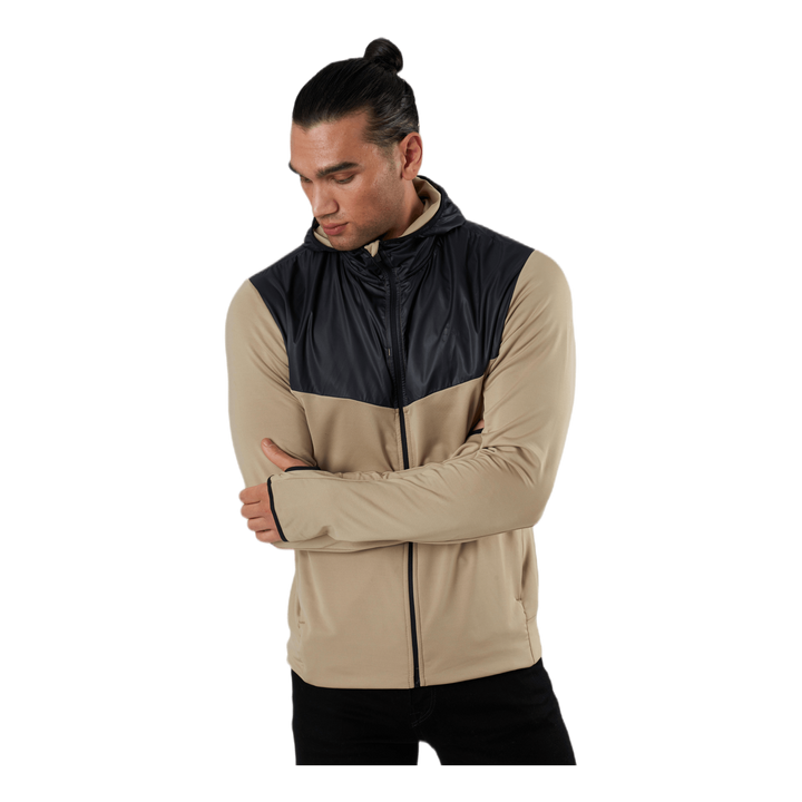 ADV Charge Jersey Hood Jacket Black/Beige
