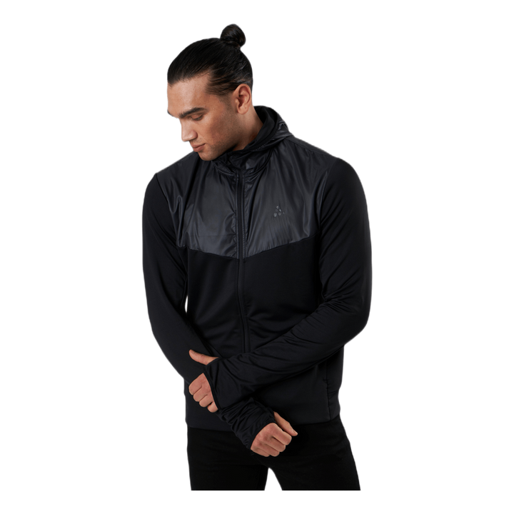 ADV Charge Jersey Hood Jacket Black