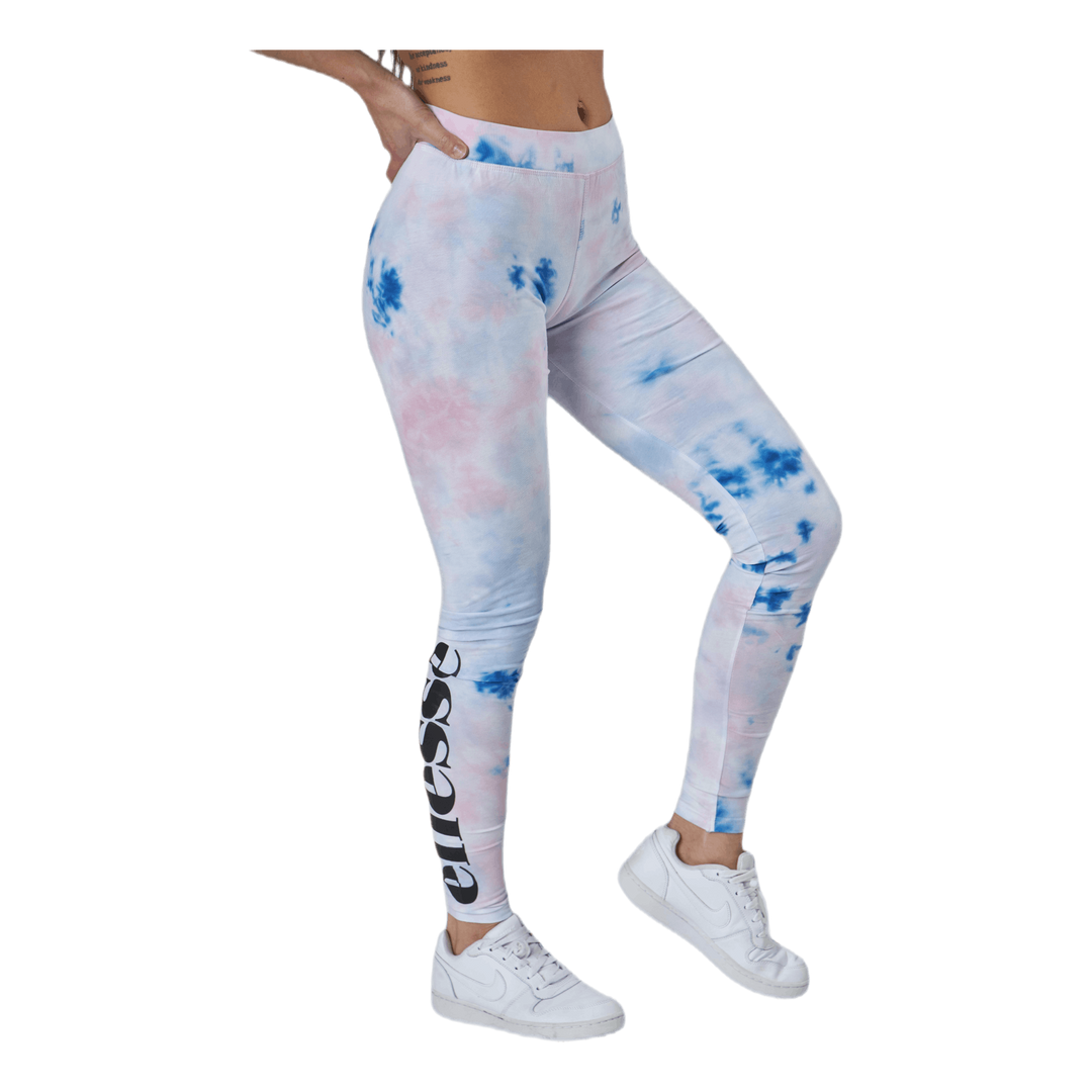 El Solos 2 Tie Dye Legging White