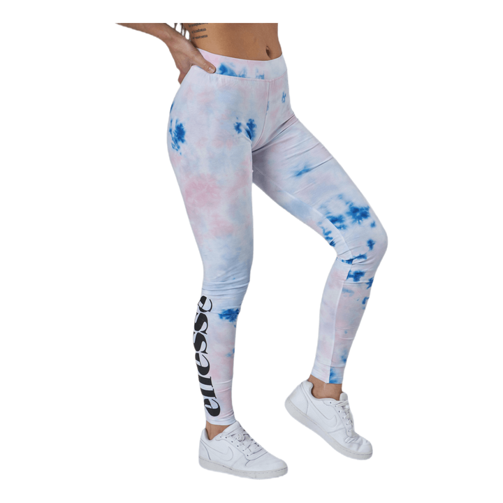 El Solos 2 Tie Dye Legging White