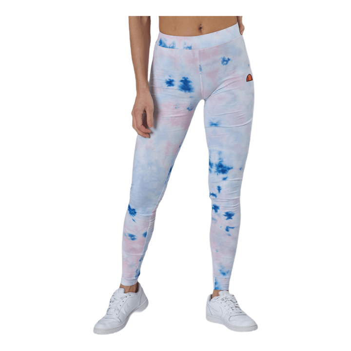 El Solos 2 Tie Dye Legging White