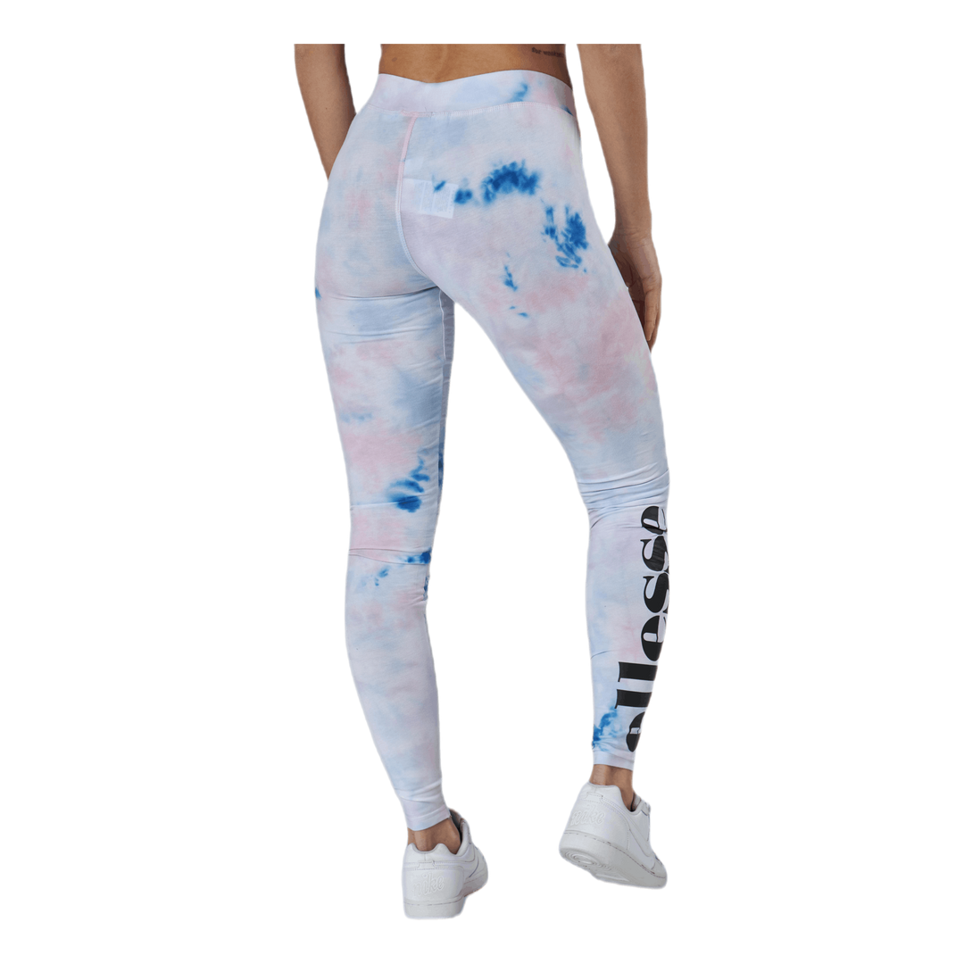 El Solos 2 Tie Dye Legging White