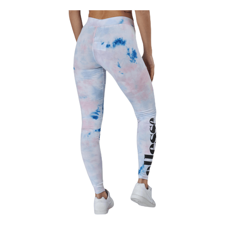 El Solos 2 Tie Dye Legging White