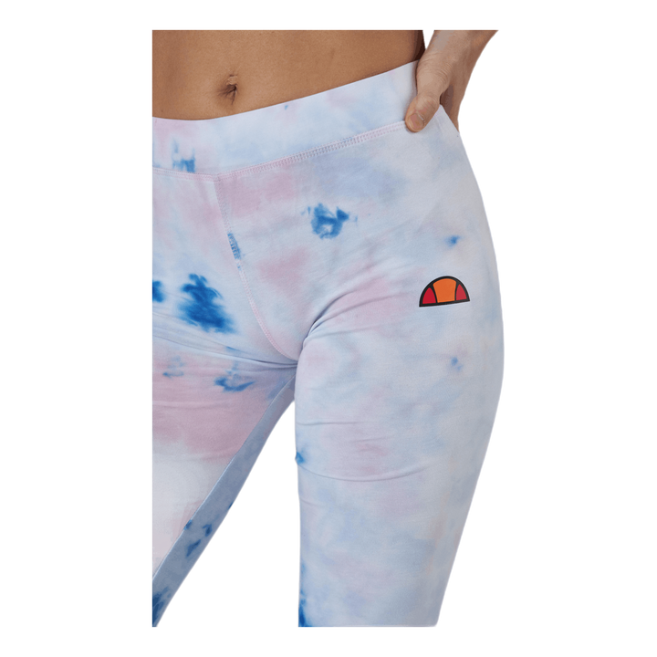 El Solos 2 Tie Dye Legging White