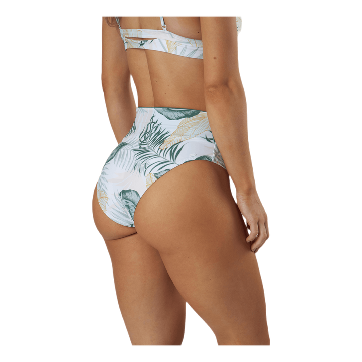 Coastal Palms Rollup Bottom White/Green