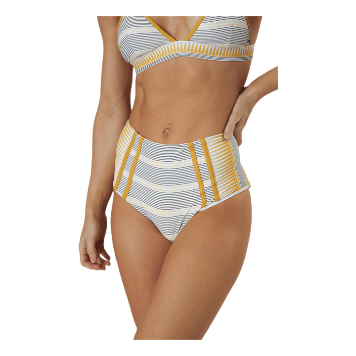 Salty Daze High Waisted Bottom Beige
