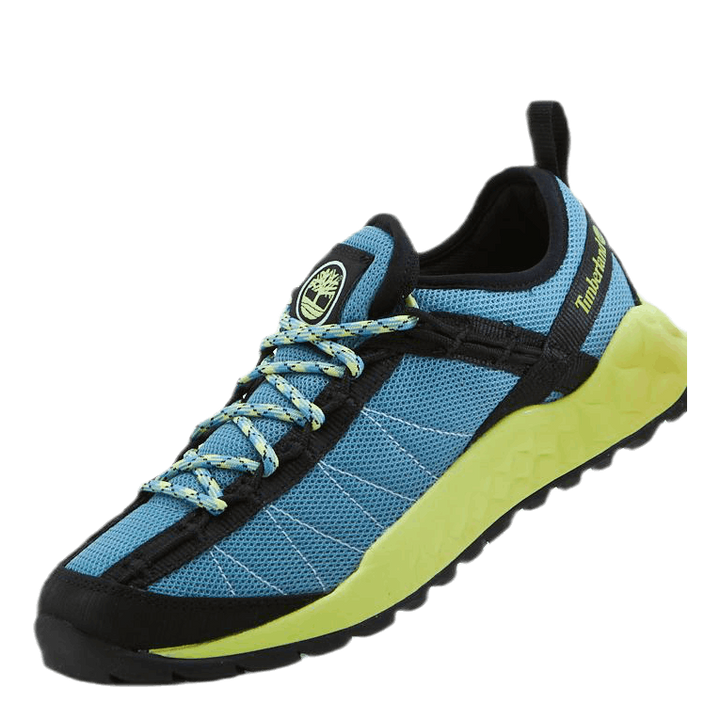 Solar Wave Low Fabric Blue