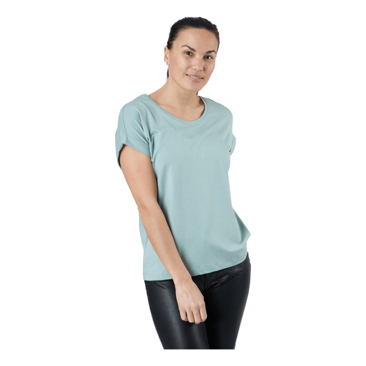 Moster S/S O-Neck Top Jrs Pink