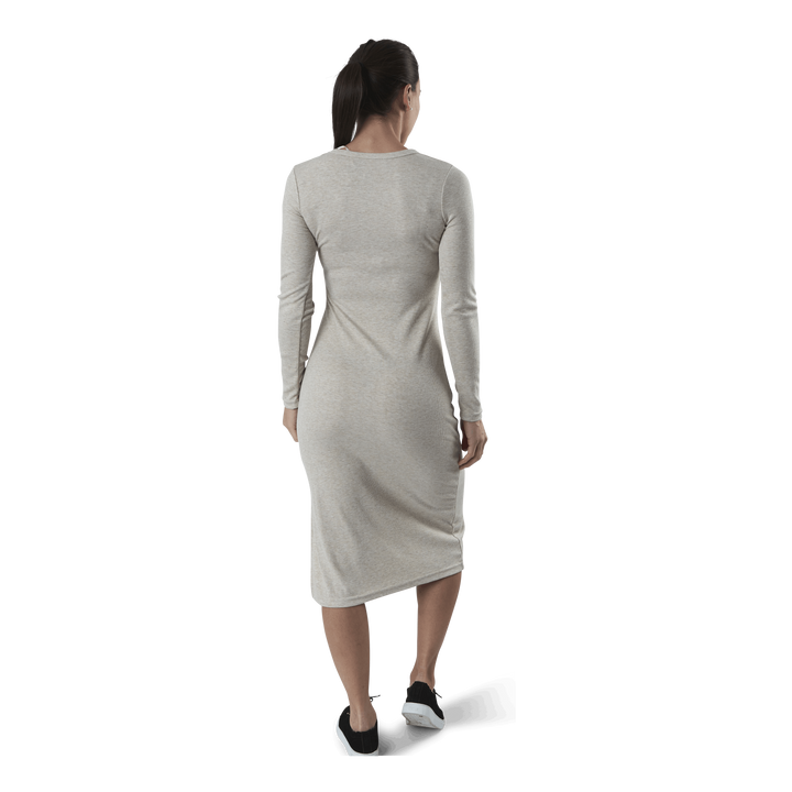 Quinn Rib Dress Beige