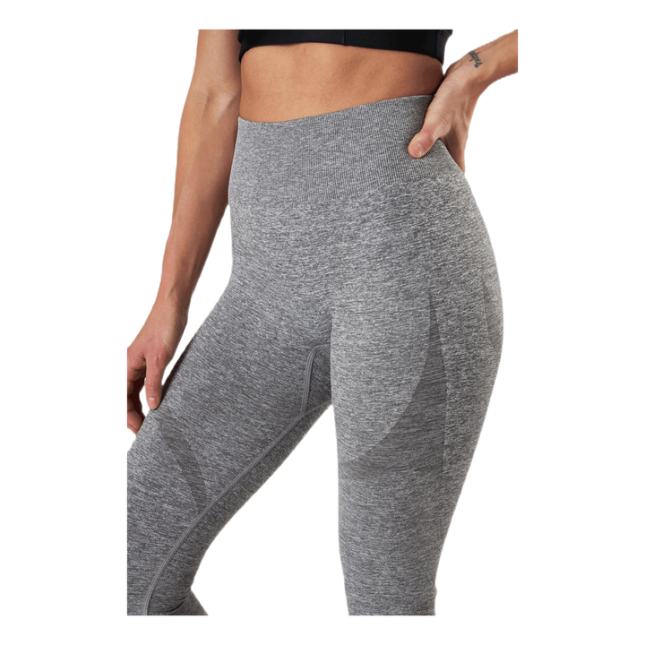 Fitness Melange Tights Grey