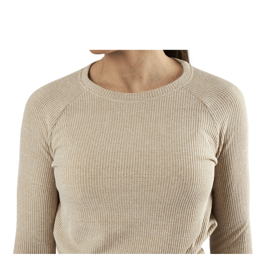 Studio Rib Sweater Beige