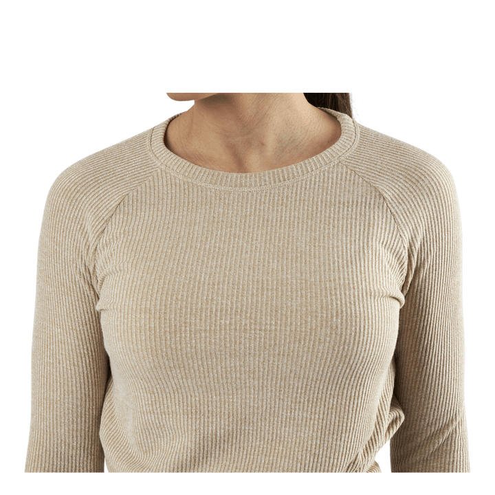 Studio Rib Sweater Beige
