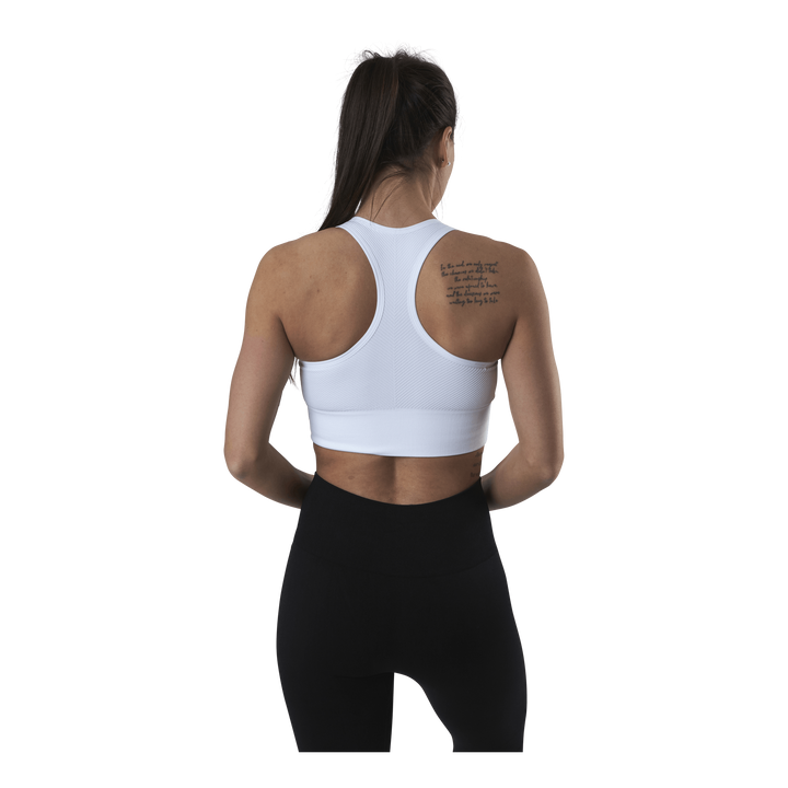 Sanskrit Seamless Crop Top White