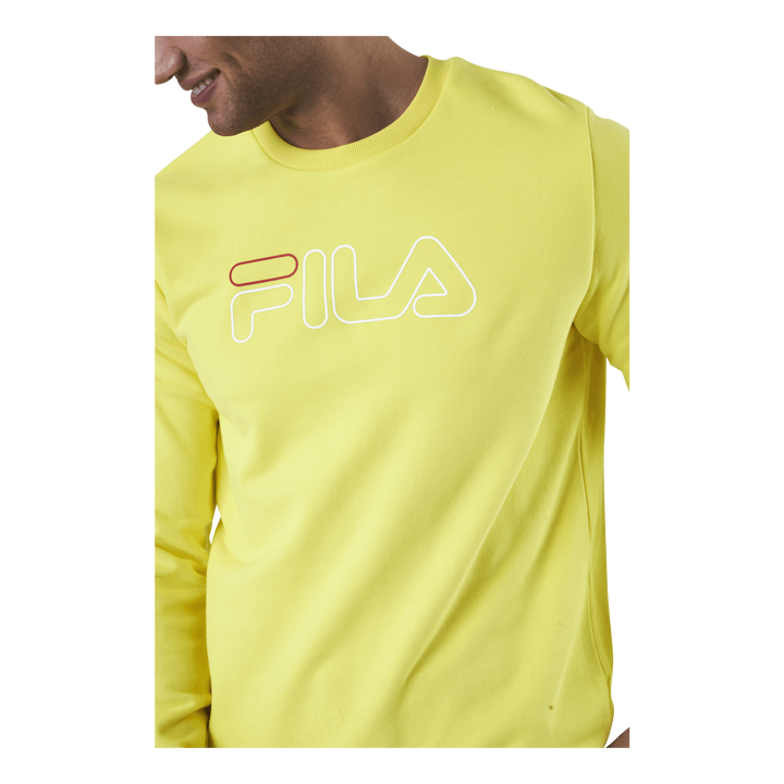 Liam Crew Sweat Yellow