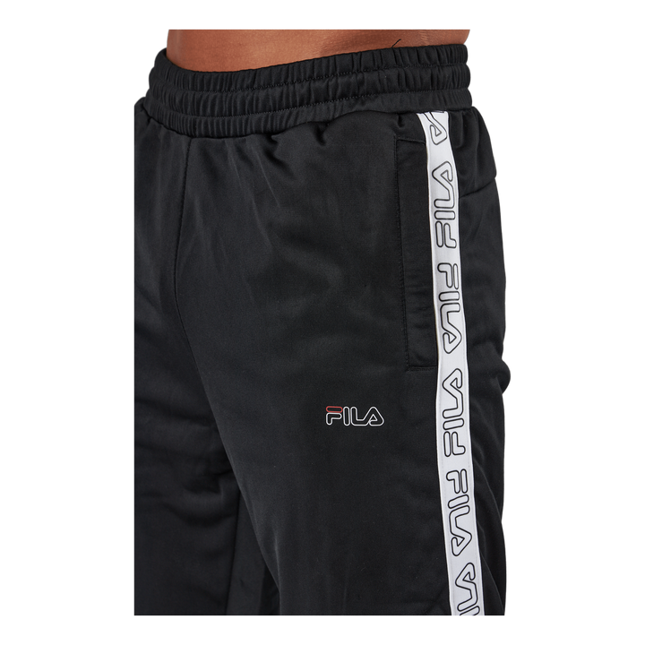 Jairus Tape Track Pants Black