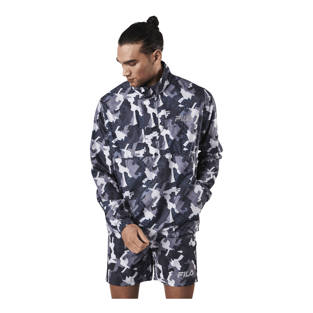 Ender Aop Wind Anorak Grey