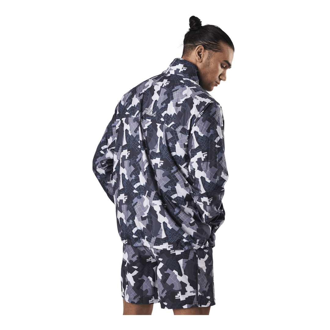 Ender Aop Wind Anorak Grey