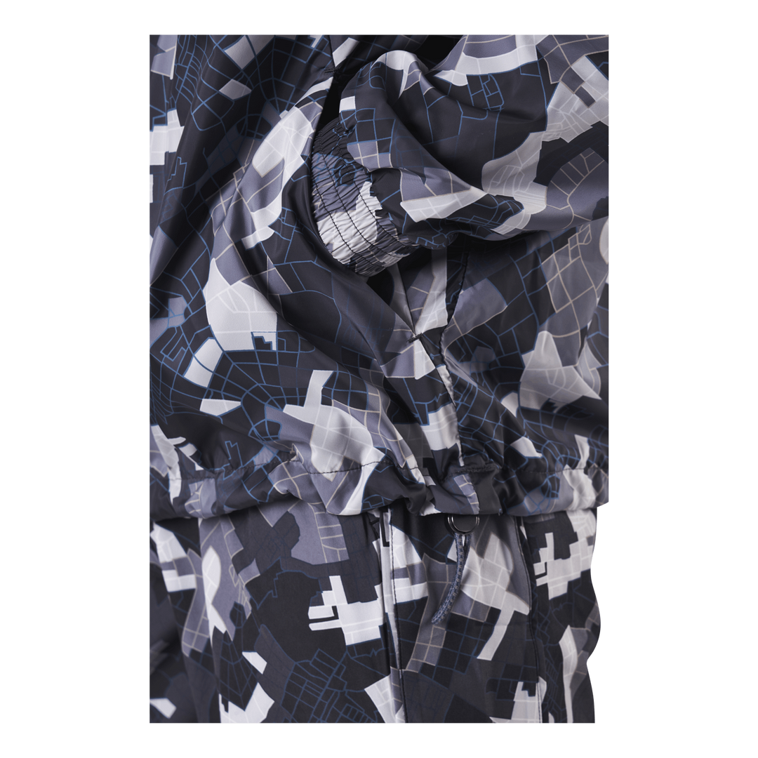 Ender Aop Wind Anorak Grey