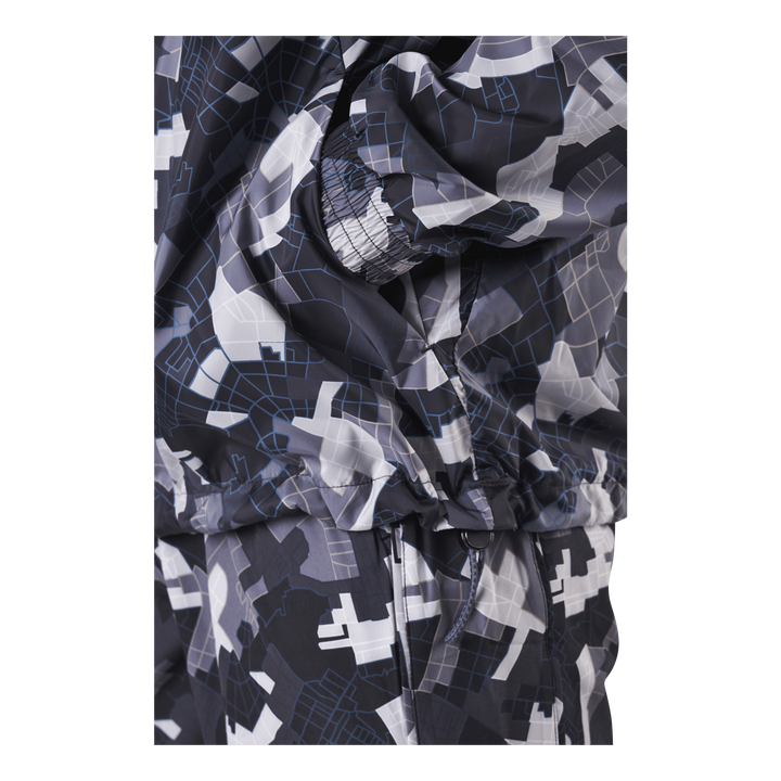 Ender Aop Wind Anorak Grey