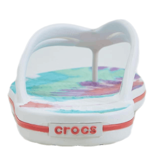 Tie Dye Flip-Flop Purple / White