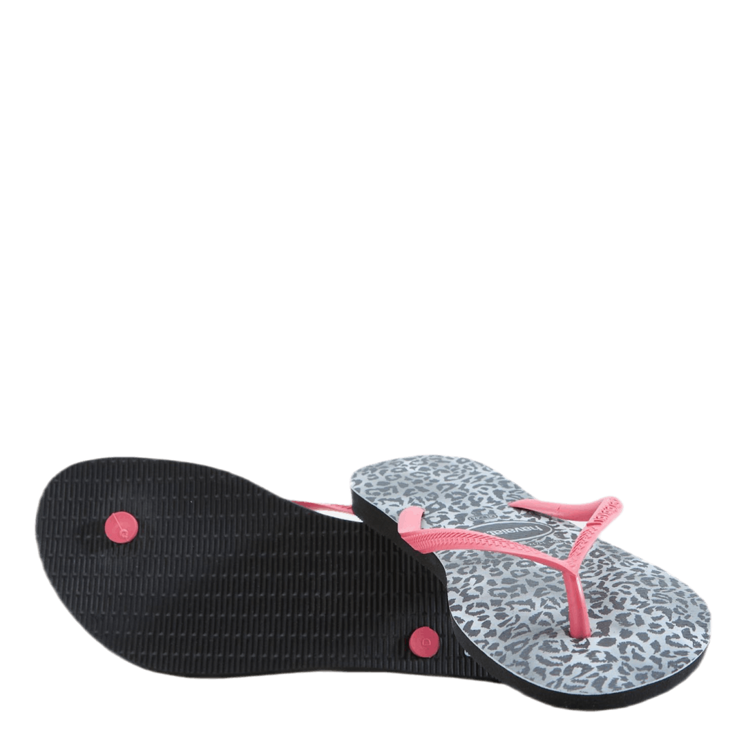 Slim Leopard Pink/Black