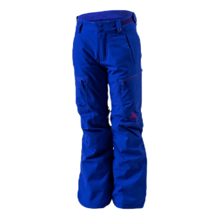 Girls Elite Cargo Pant Blue