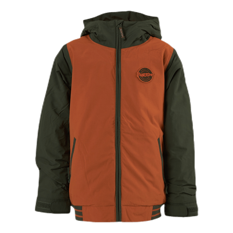 Burton Boys Gameday Jacket Brown/Green –